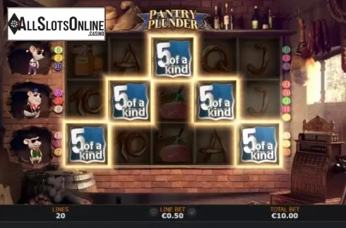 5 of a Kind. Pantry Plunder from SUNFOX Games