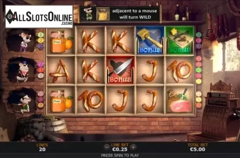 Reel Screen. Pantry Plunder from SUNFOX Games
