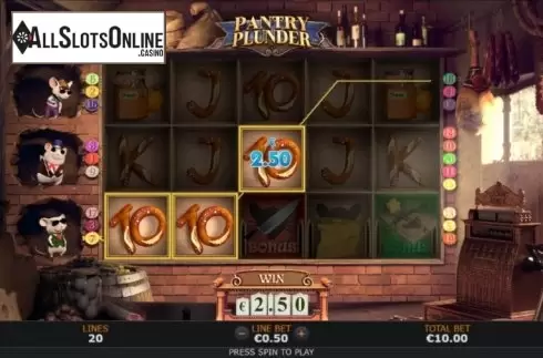 Win Screen 3. Pantry Plunder from SUNFOX Games