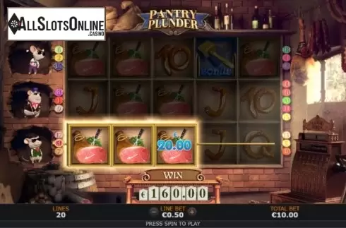 Win Screen 4. Pantry Plunder from SUNFOX Games