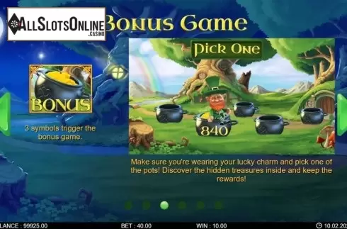 Feature screen 2. Patric’s Riches from 7mojos