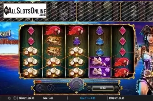 Win Screen 1. Pearl of the Caribbean from Barcrest