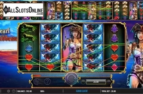 Win Screen 2. Pearl of the Caribbean from Barcrest