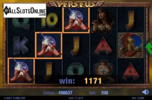 Win Screen 2. Perseus from Swintt