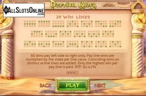Screen4. Persian Glory from Cayetano Gaming