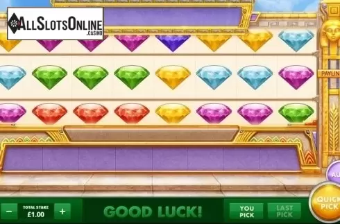 Screen7. Pharaoh's Diamonds from Cayetano Gaming
