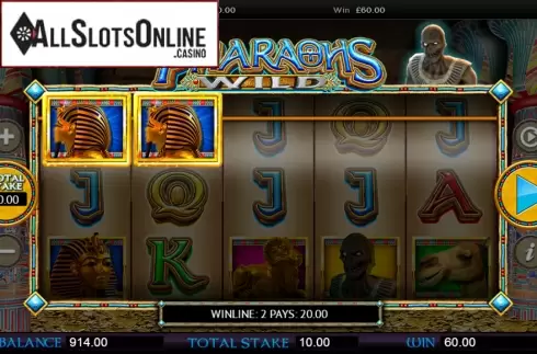 Screen 3. Pharaohs Wild from CORE Gaming
