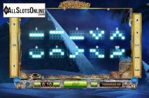 Screen5. Pharaohs and Aliens from BF games