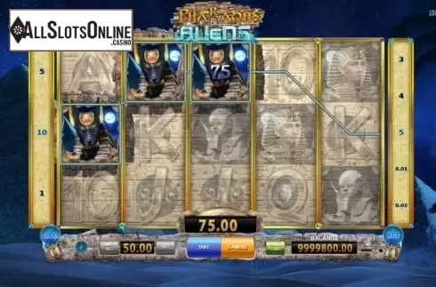 Screen9. Pharaohs and Aliens from BF games