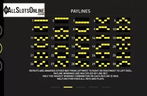 Paytable 3. Phoenix (Dragoon Soft) from Dragoon Soft