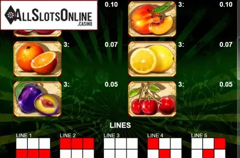 Paytable 2. Pick The Pig from Casino Technology