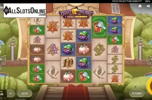 Reel Screen. Piggy Riches Megaways from Red Tiger