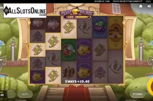 Win Screen. Piggy Riches Megaways from Red Tiger
