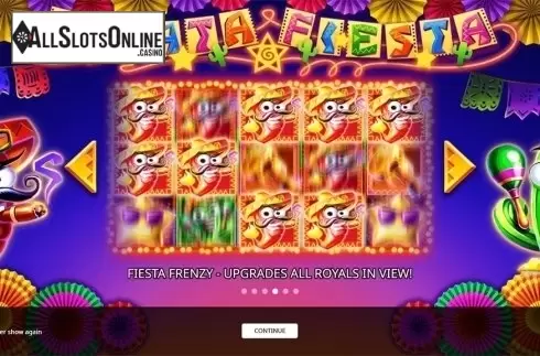 Intro screen 4. Pinata Fiesta from iSoftBet