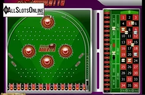 game workflow. Pinball Roulette from Playtech