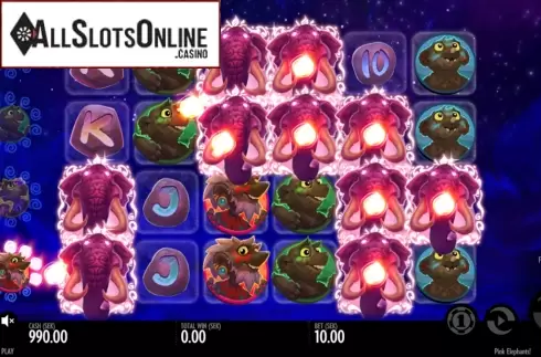 free spins. Pink Elephants from Thunderkick