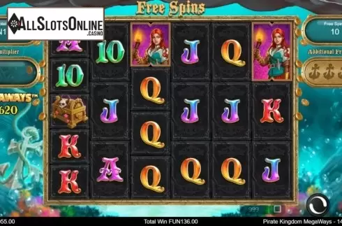 Free Spins 1. Pirate Kingdom Megaways from IronDog
