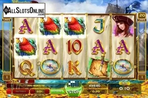 Win Screen 1. Pirate Queen (GameArt) from GameArt