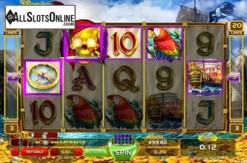 Win Screen 2. Pirate Queen (GameArt) from GameArt