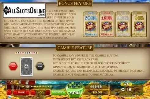 Features 1. Pirate Queen (GameArt) from GameArt