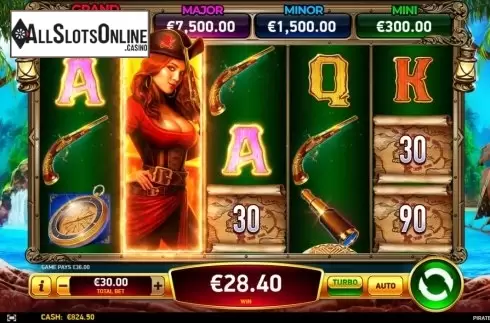 Win Screen 3. Pirates Booty from Ruby Play