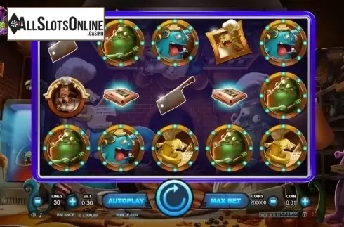 Reel Screen. Pizza Invaders from We Are Casino