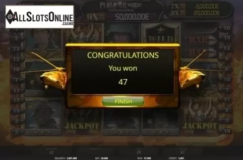 Free Spins Win. Platoon Wild Progressive from iSoftBet