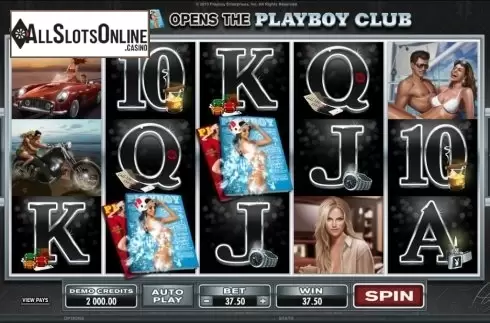 Game workflow 2. Playboy from Microgaming