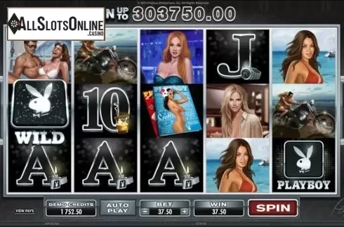 Game workflow 3. Playboy from Microgaming
