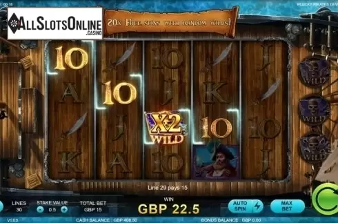Win Screen 2. Plucky Pirates Devil's Triangle from Rocksalt Interactive