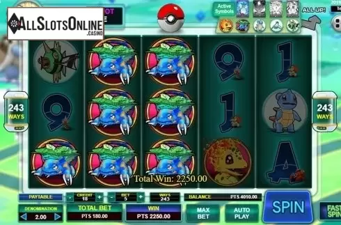 Game workflow 2. Pocket Mon Go from Spadegaming