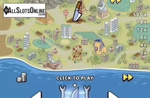 Screen 2. Poke The Guy from Microgaming