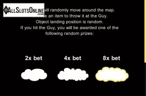 Paytable 1. Poke The Guy from Microgaming
