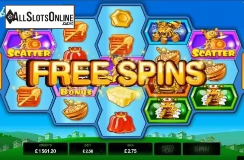 Screen 6. Pollen Party Online Slot from Microgaming