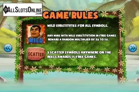 Paytable 2. Polynesian from KA Gaming