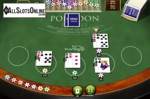 Game workflow. Pontoon (Playtech) from Playtech