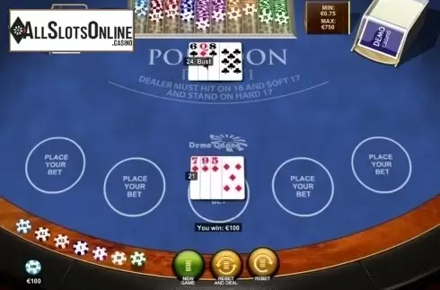 Game workflow 2. Pontoon (Playtech) from Playtech