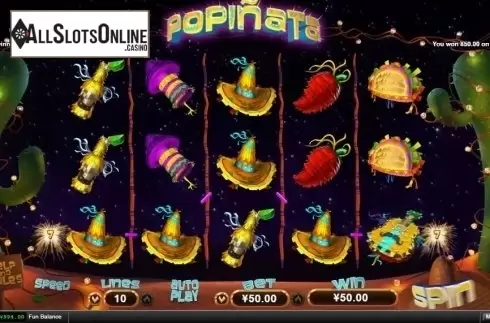Win Screen. Popinata from RTG
