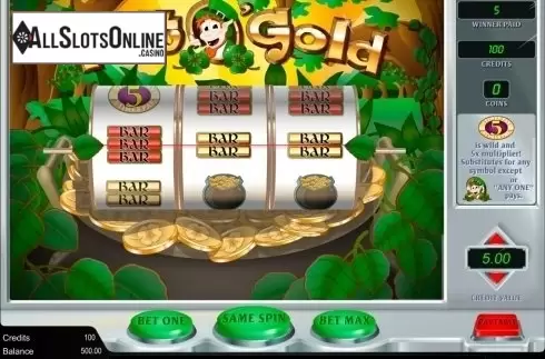 Screen4. Pot O' Gold (Amaya) from Amaya