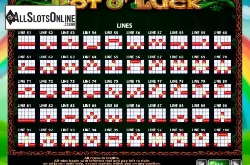 Winlines 2. Pot o' Luck from Casino Technology