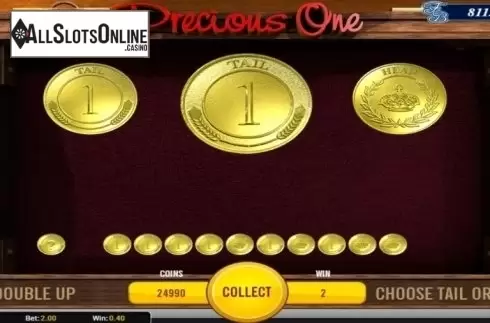 Bonus Game screen. Precious One from AlteaGaming