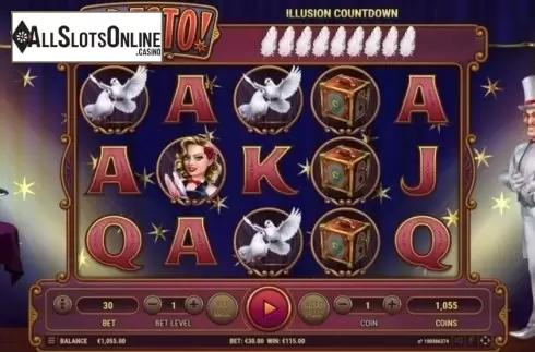 Free Spins Screen 2. Presto from Habanero