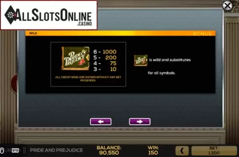 Wild 1. Pride and Prejudice from High 5 Games