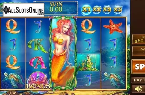 Game workflow 3. Princess Mermaid from PlayStar