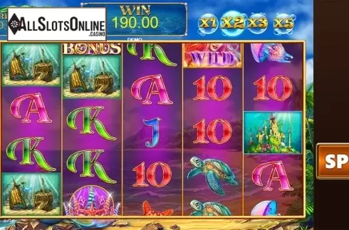 Game workflow 4. Princess Mermaid from PlayStar