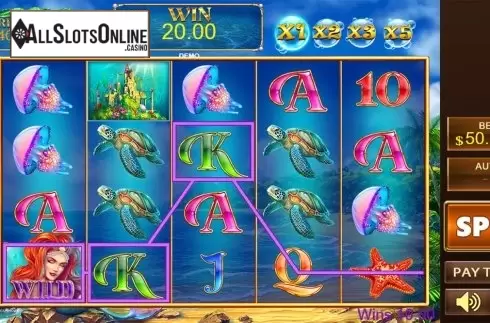 Game workflow 5. Princess Mermaid from PlayStar