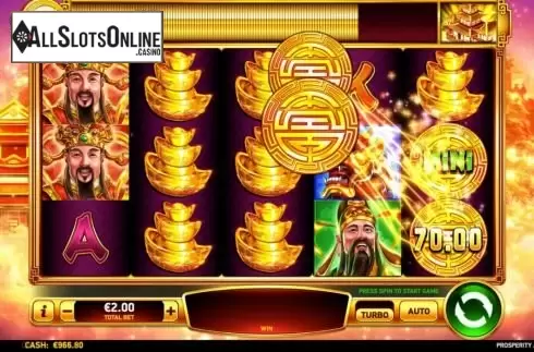 Win screen. Prosperity Journey from Ruby Play