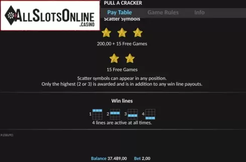 Lines. Pull A Cracker Pull Tab from Realistic