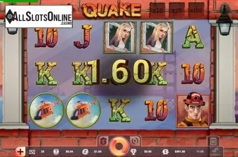 Win screen 1. Quake from Vibra Gaming