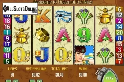 Screen3. Queen Of The Nile from Aristocrat